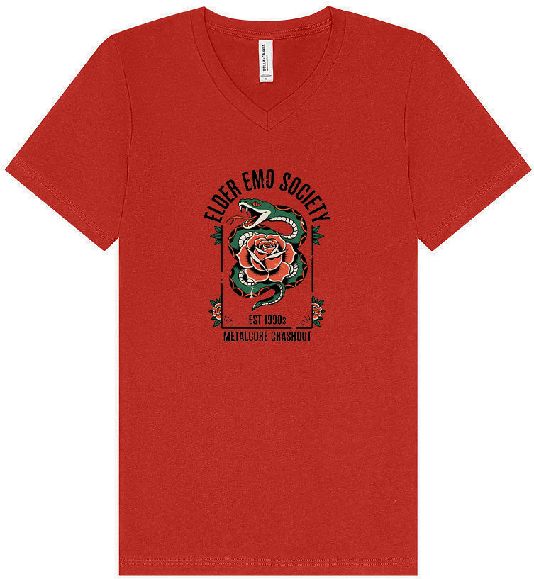 Elder Emo Society Unisex V-Neck Shirt