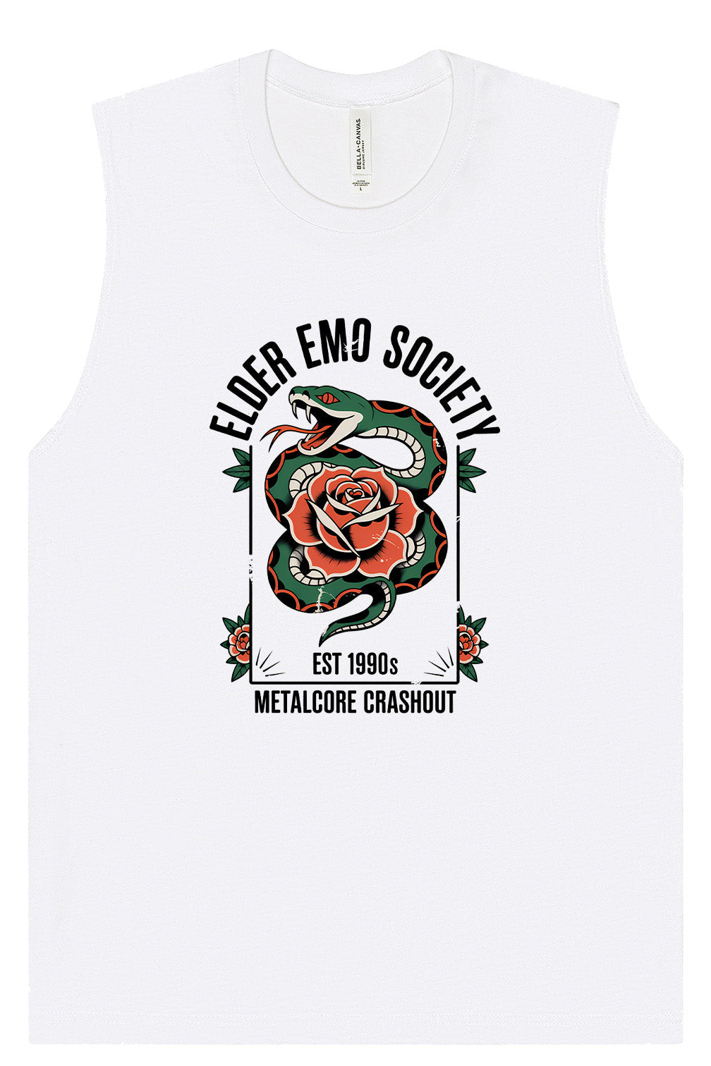 Elder Emo Society Muscle Tank