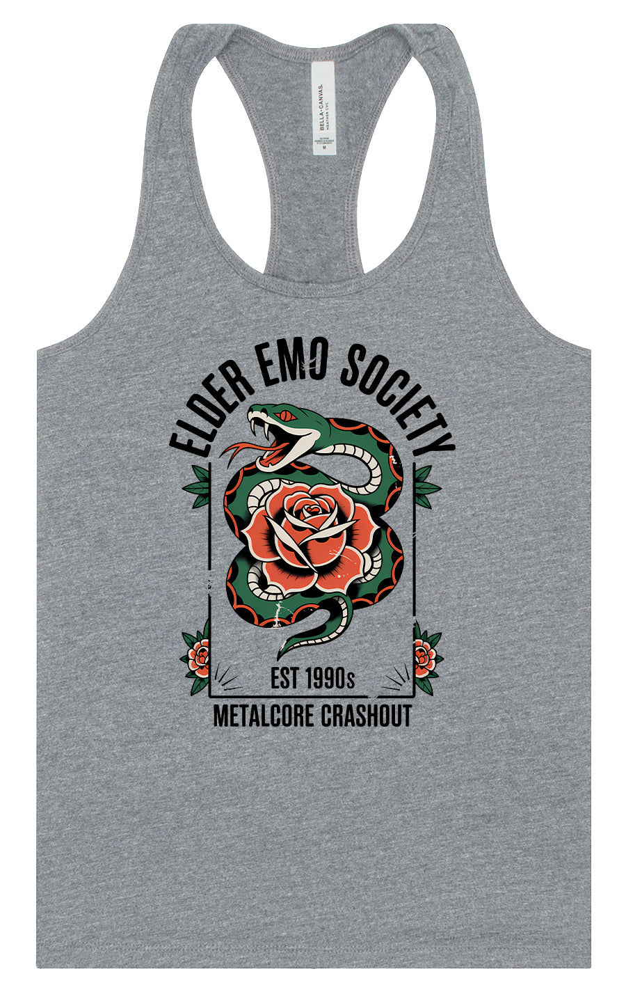 Elder Emo Society Women's Racerback Tank