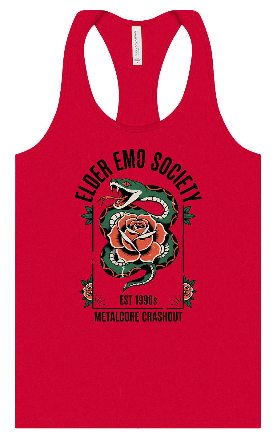 Elder Emo Society Women's Racerback Tank