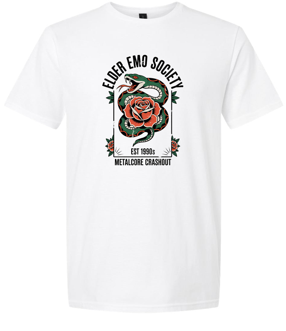 Elder Emo Society Adult Gildan Soft Shirt