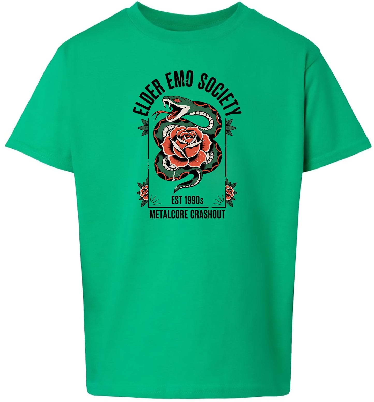 Elder Emo Society Children's Gildan Soft Shirt
