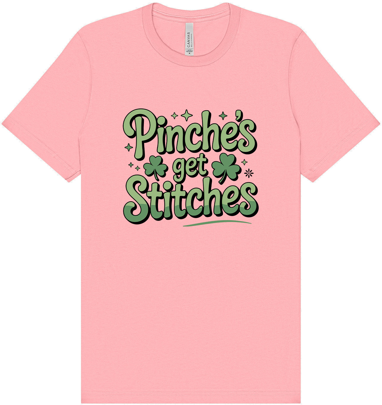 Pinches Get Stitches Adult Bella Canvas Shirt
