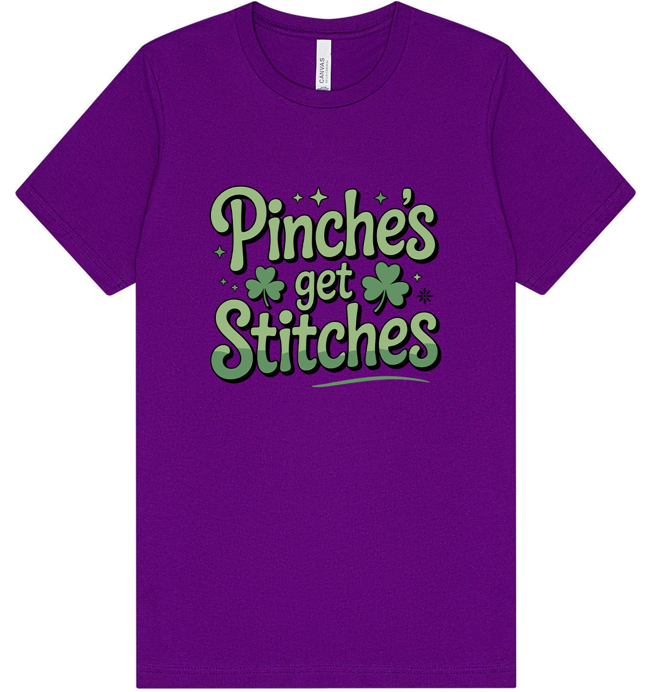 Pinches Get Stitches Adult Bella Canvas Shirt