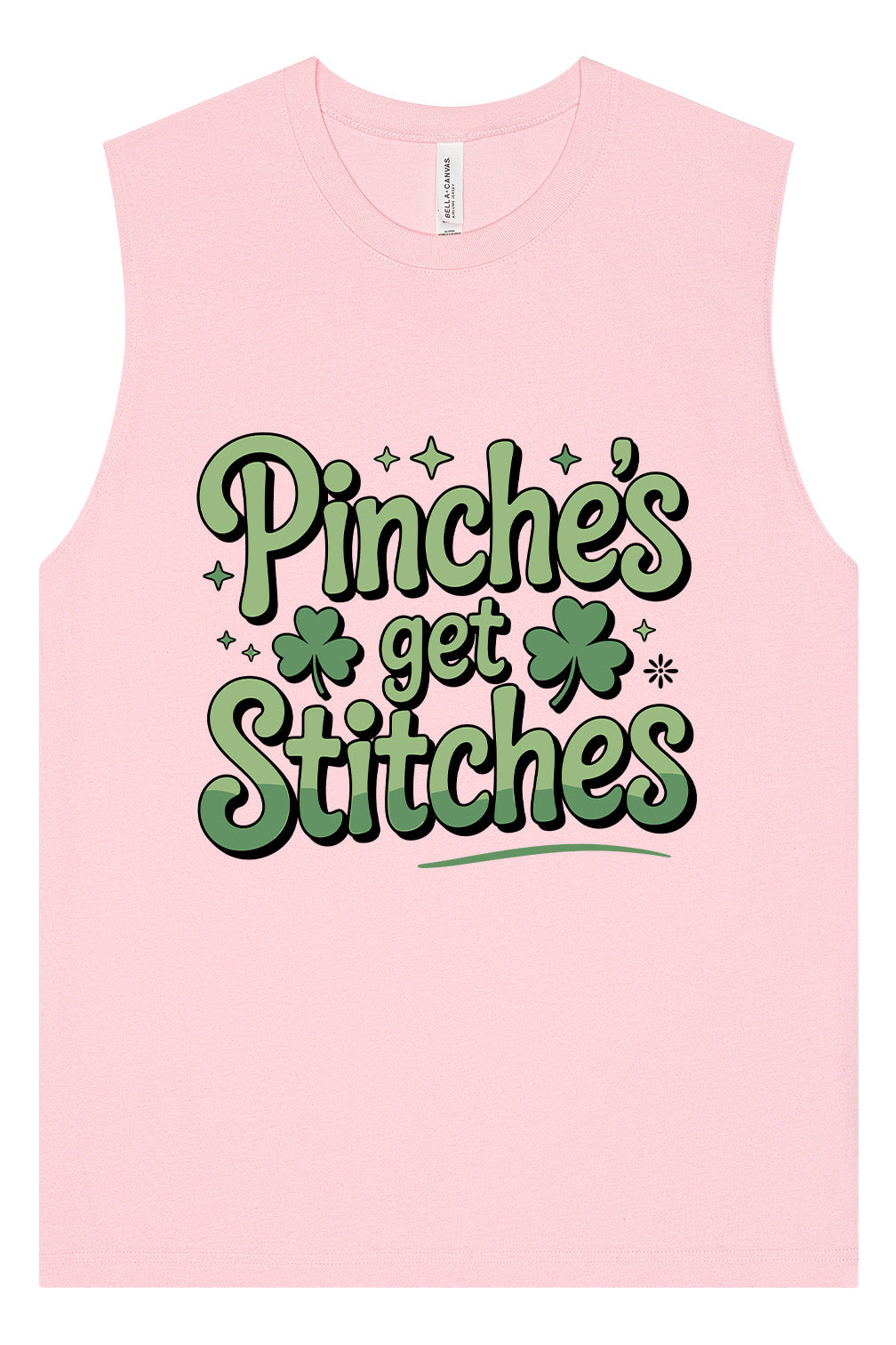 Pinches Get Stitches Muscle Tank