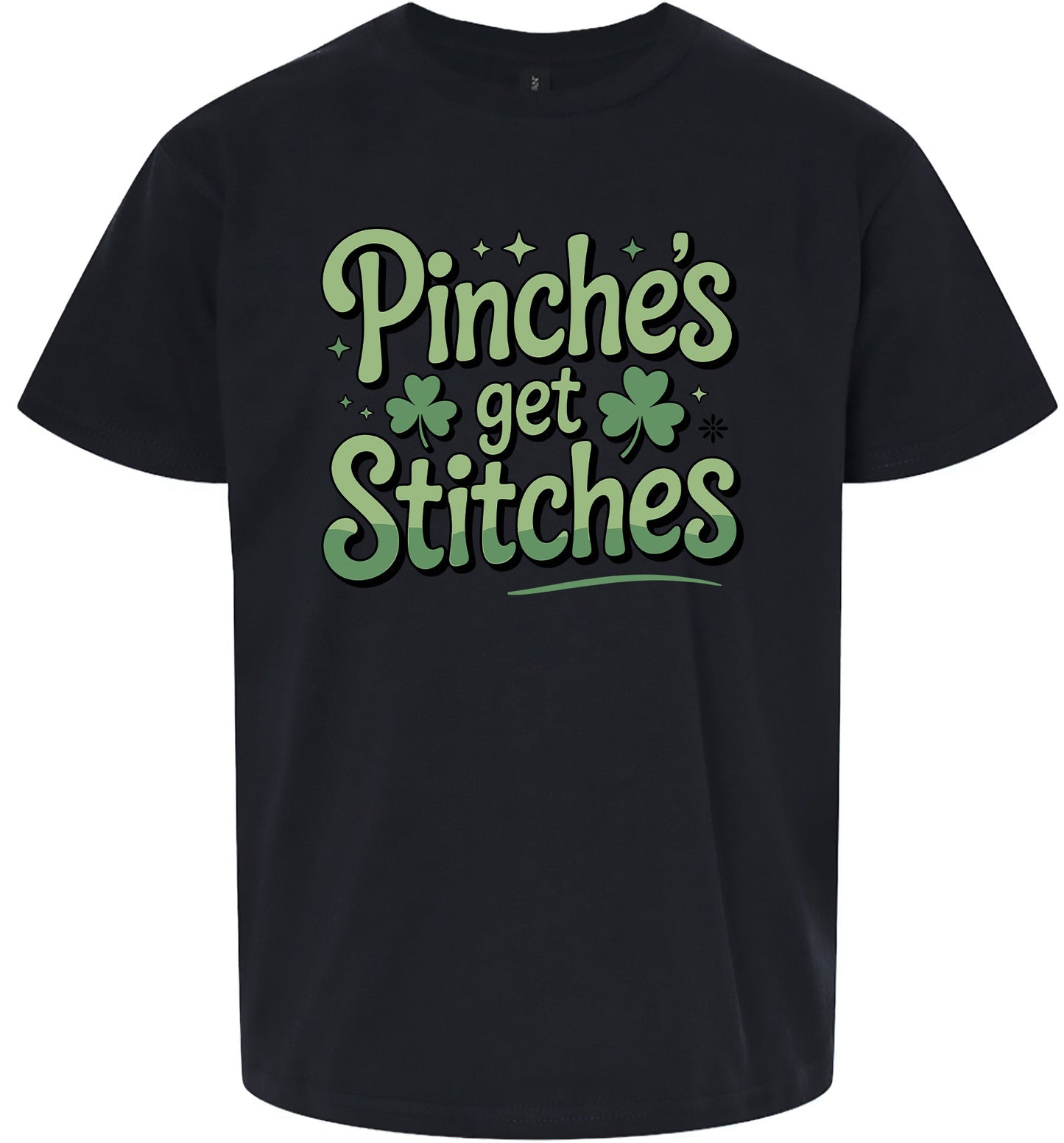 Pinches Get Stitches Children's Gildan Soft Shirt