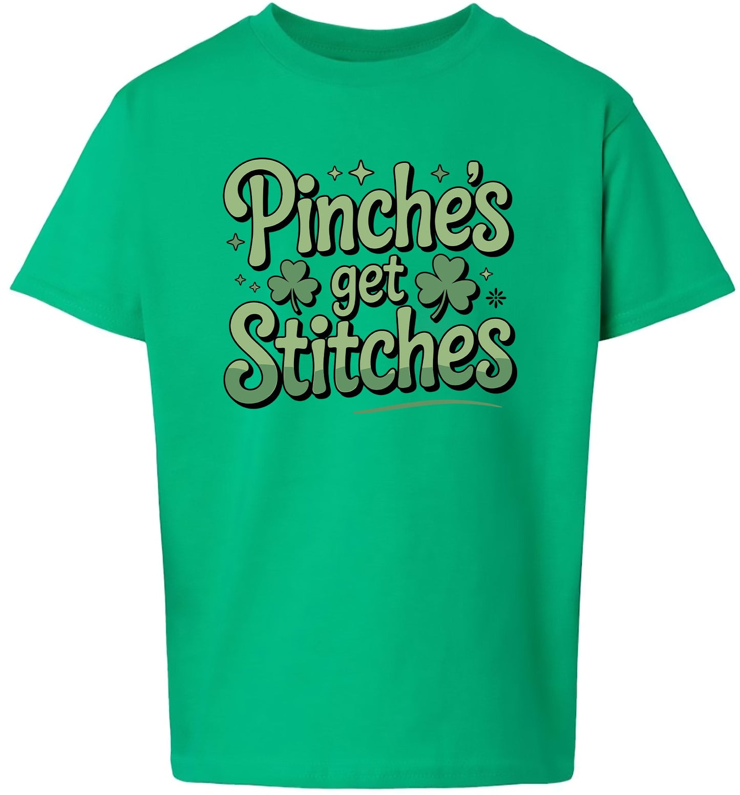 Pinches Get Stitches Children's Gildan Soft Shirt