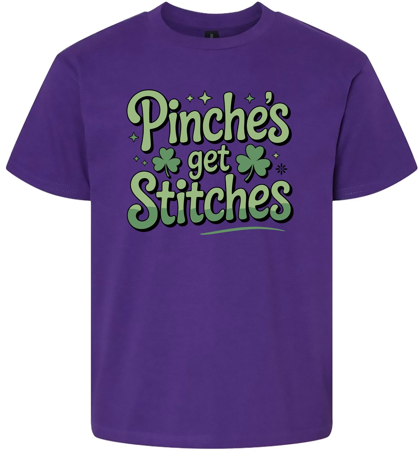 Pinches Get Stitches Children's Gildan Soft Shirt