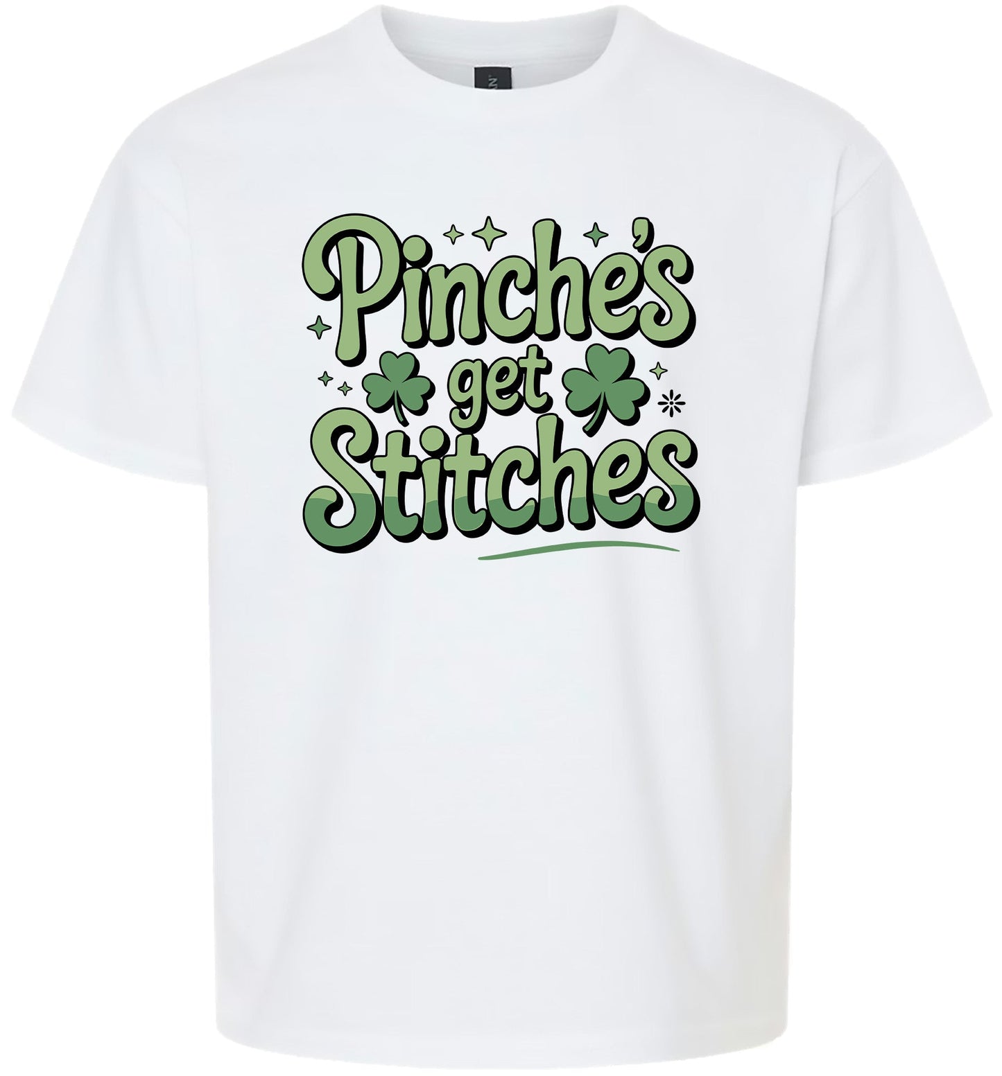 Pinches Get Stitches Children's Gildan Soft Shirt