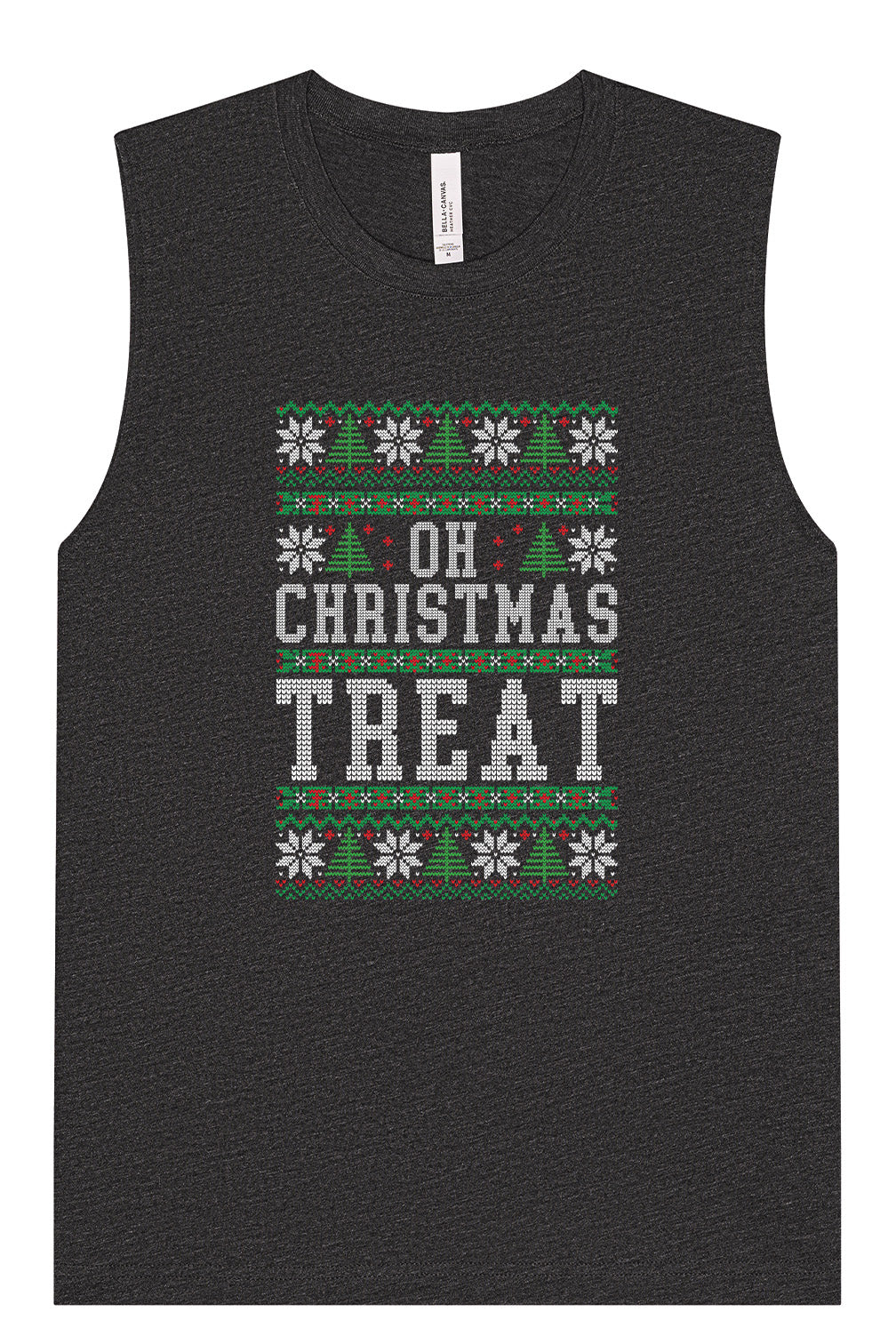 Sweater Style Oh Christmas Treat Muscle Tank