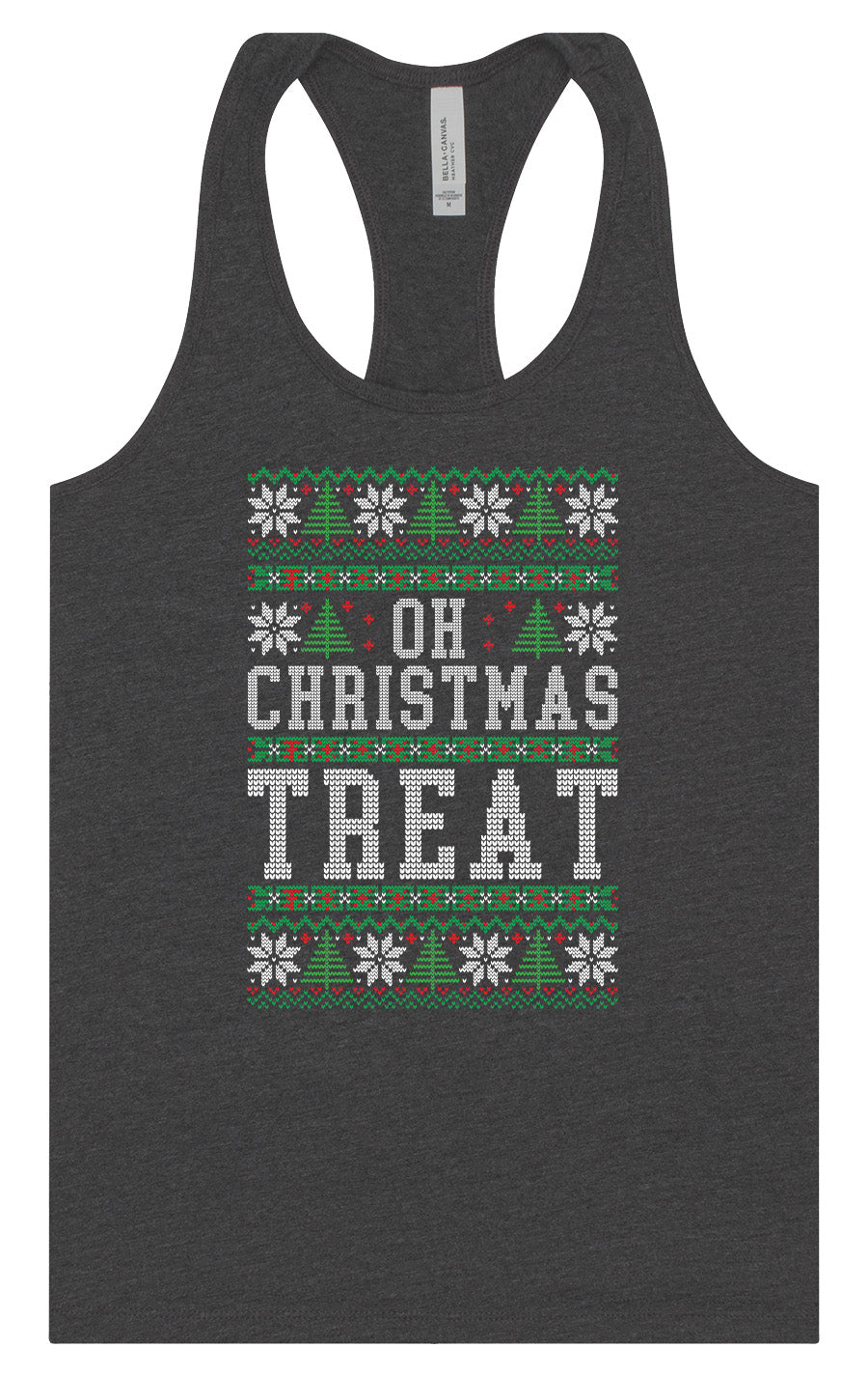 Sweater Style Oh Christmas Treat Women's Racerback Tank