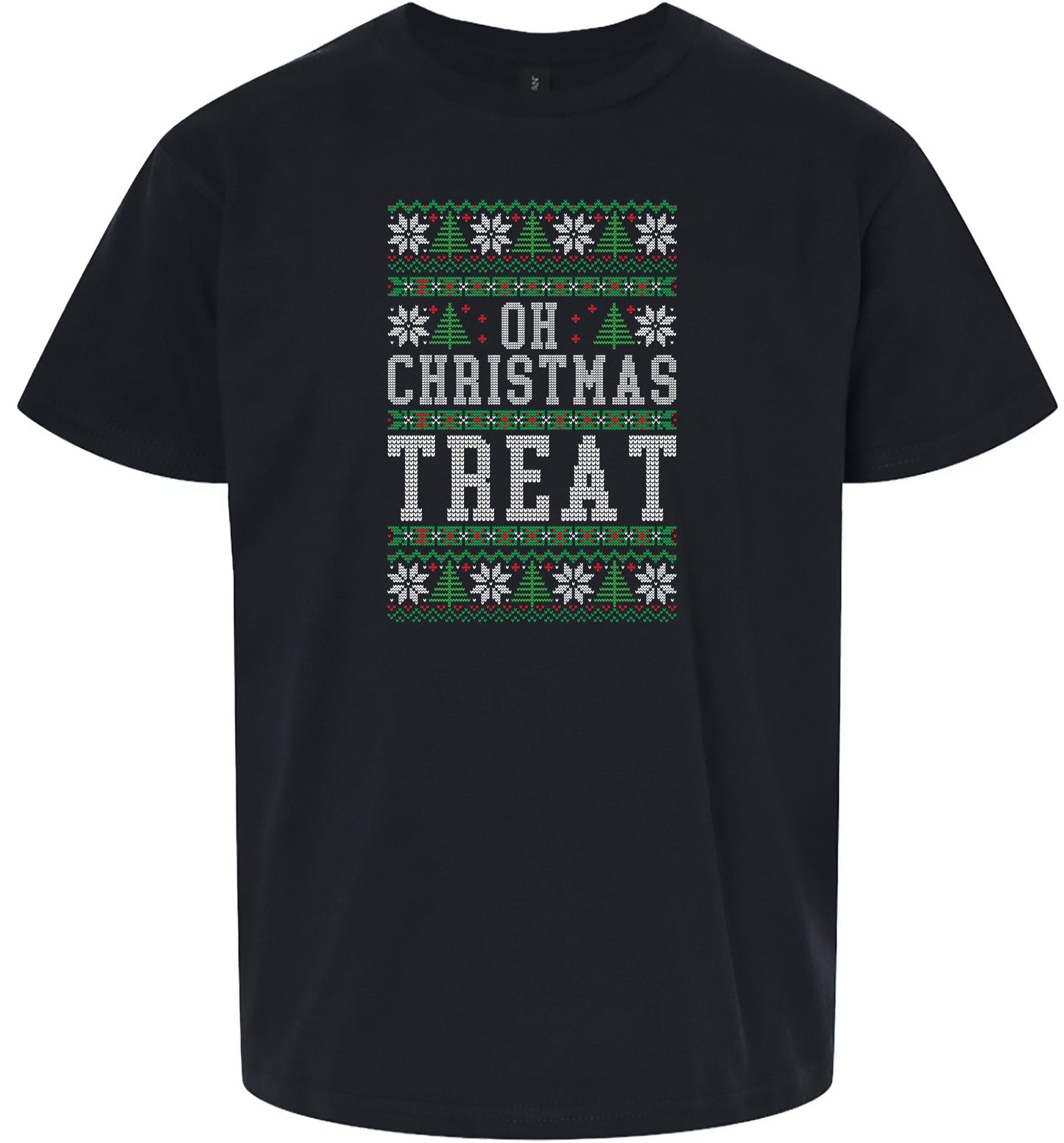 Sweater Style Oh Christmas Treat Children's Gildan Soft Shirt