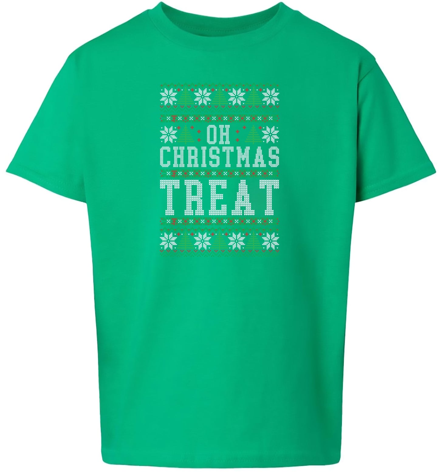 Sweater Style Oh Christmas Treat Children's Gildan Soft Shirt