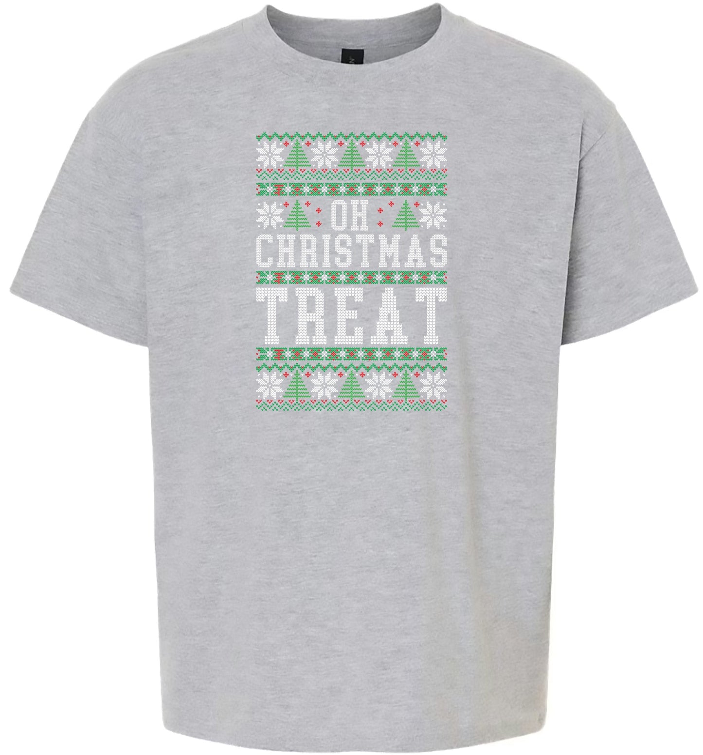 Sweater Style Oh Christmas Treat Children's Gildan Soft Shirt