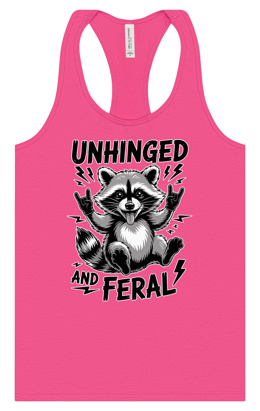 Unhinged and Feral Women's Racerback Tank