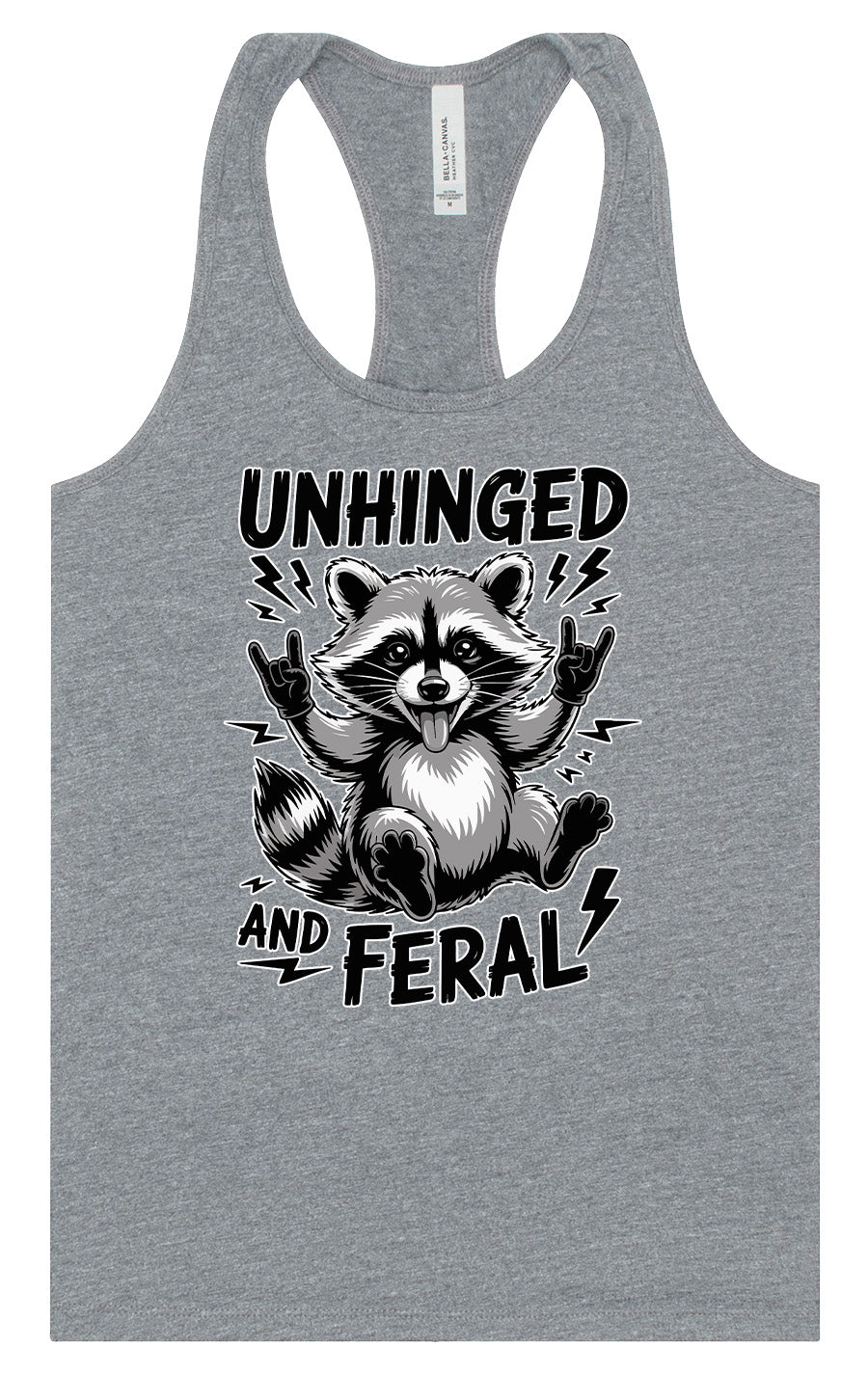 Unhinged and Feral Women's Racerback Tank