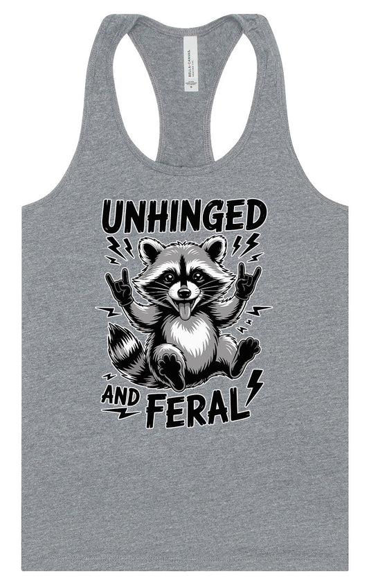 Unhinged and Feral Women's Racerback Tank