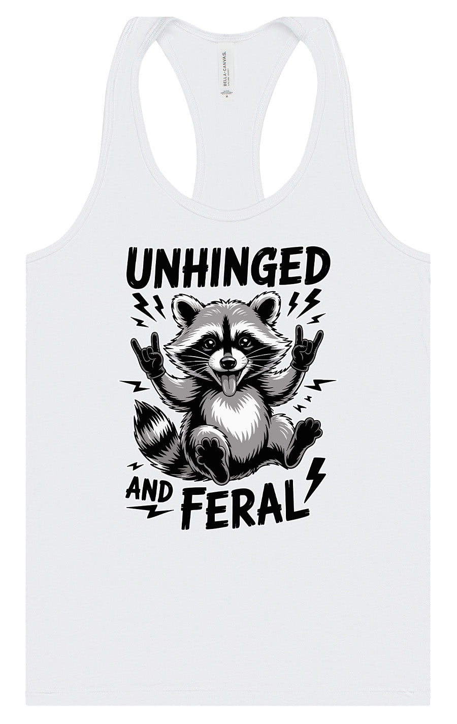 Unhinged and Feral Women's Racerback Tank