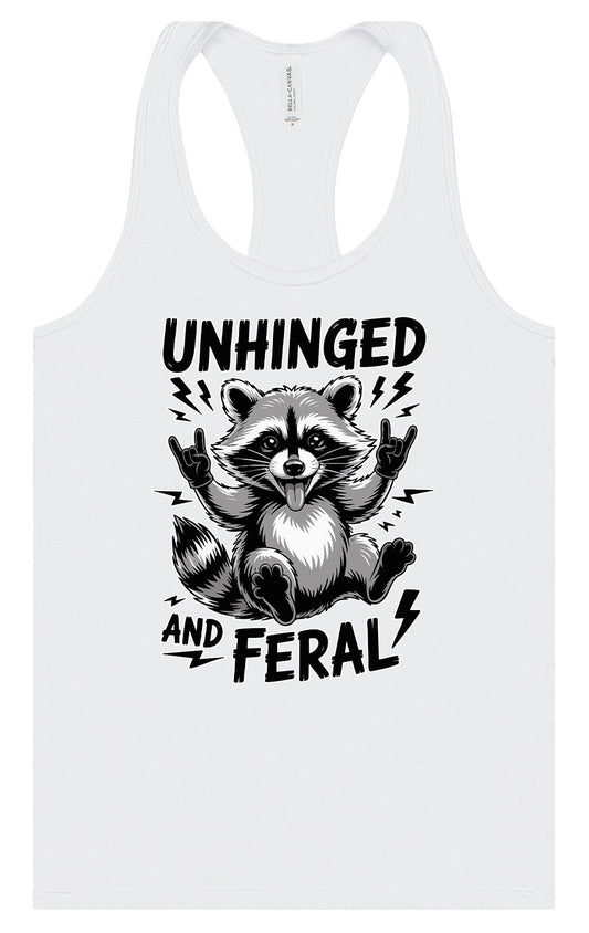 Unhinged and Feral Women's Racerback Tank