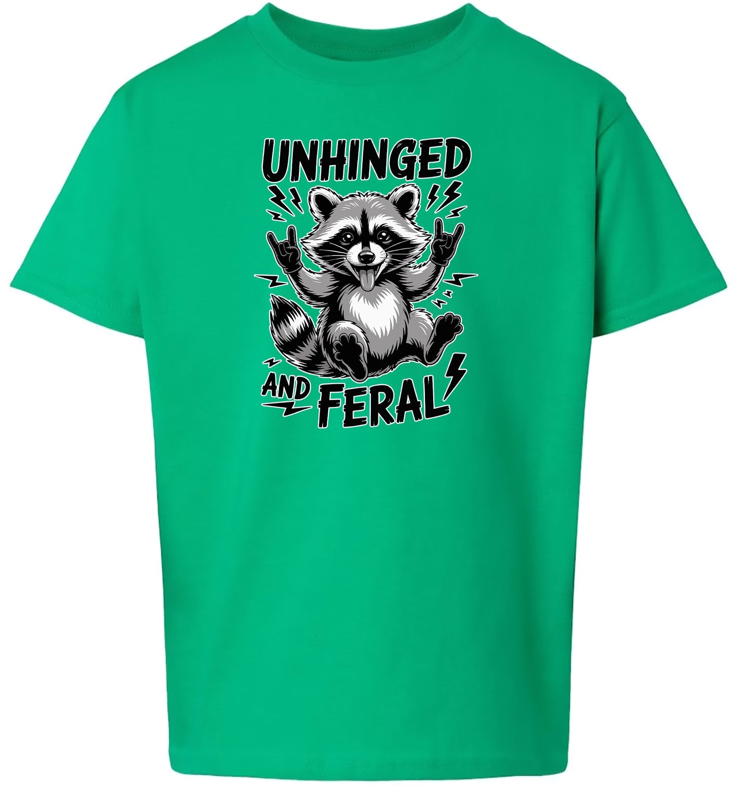 Unhinged and Feral Children's Gildan Soft Shirt