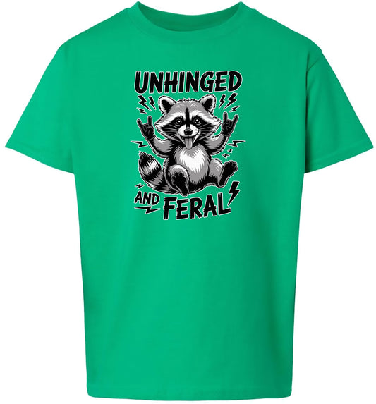 Unhinged and Feral Children's Gildan Soft Shirt