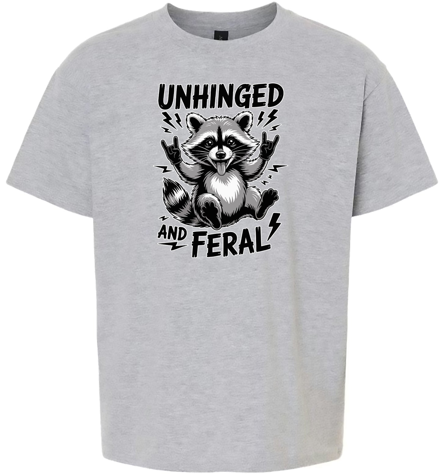 Unhinged and Feral Children's Gildan Soft Shirt