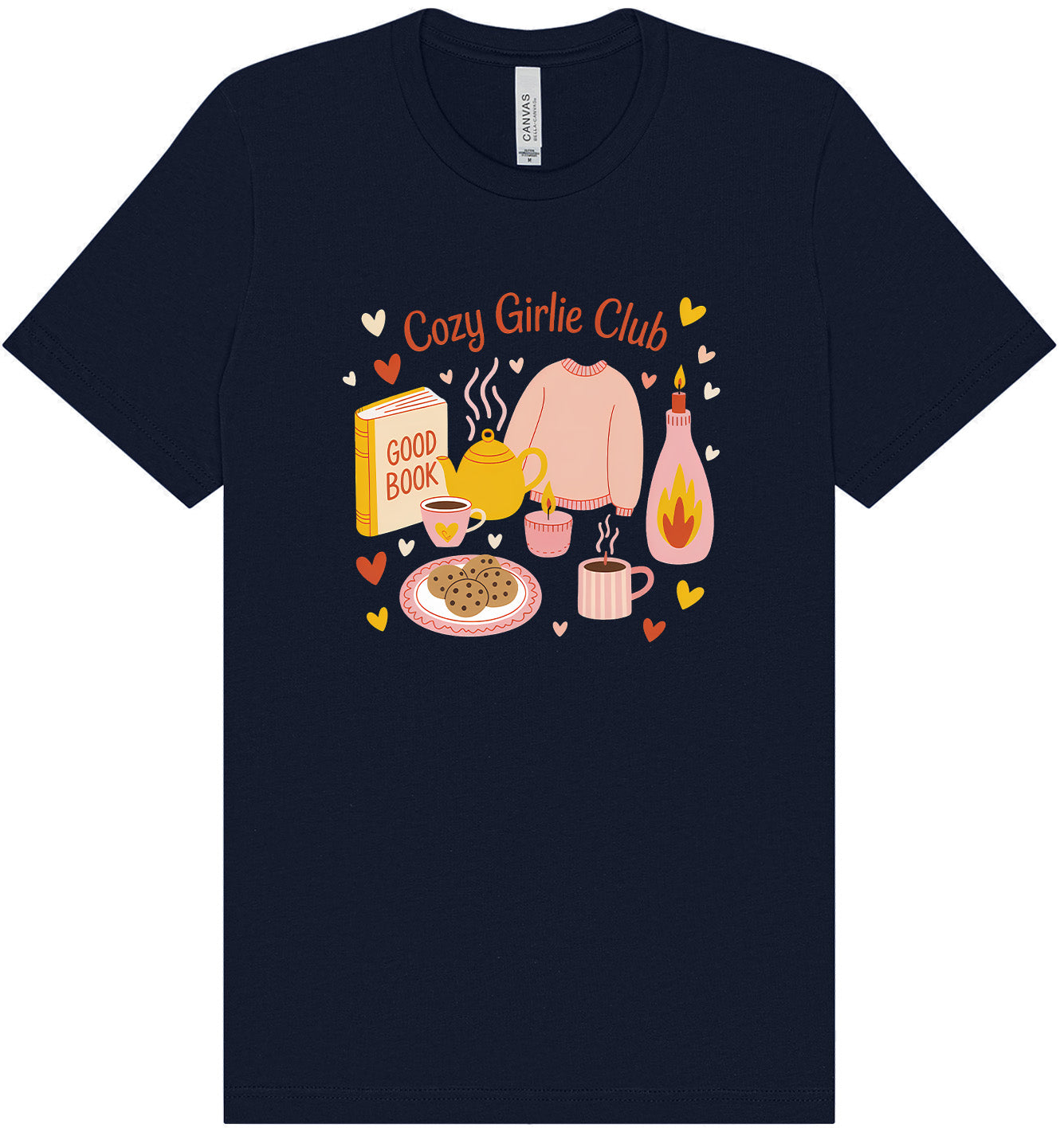 Cozy Girlie Club Adult Bella Canvas Shirt