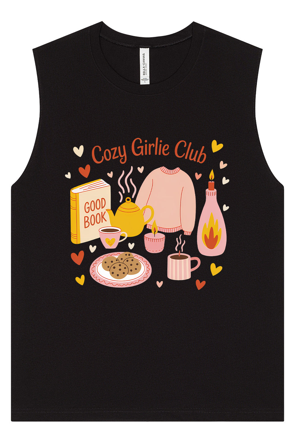 Cozy Girlie Club Muscle Tank
