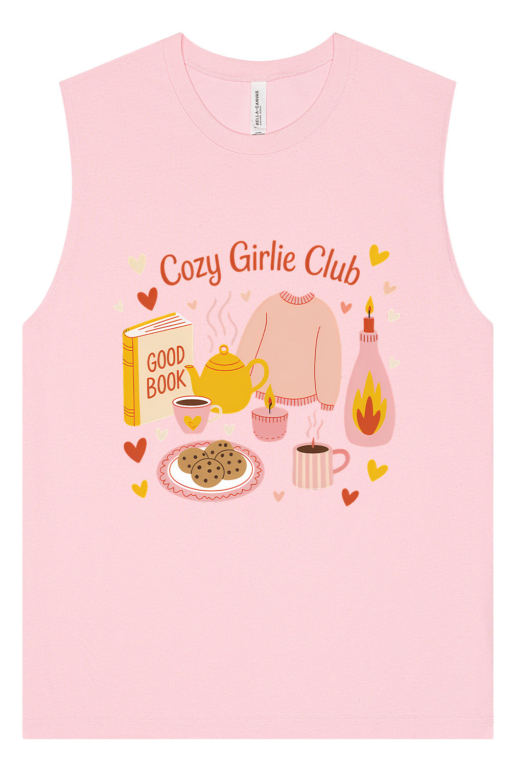 Cozy Girlie Club Muscle Tank