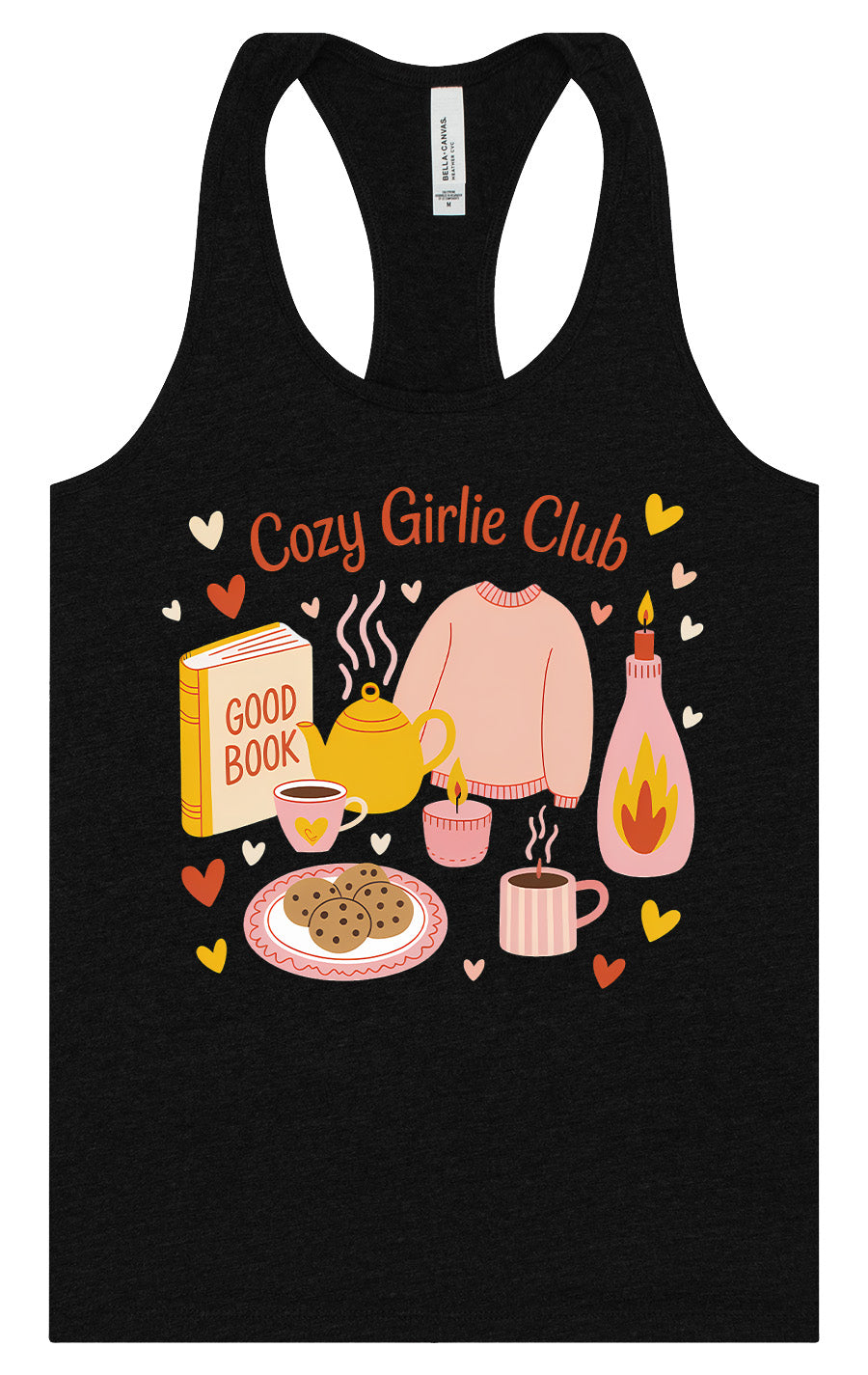 Cozy Girlie Club Women's Racerback Tank