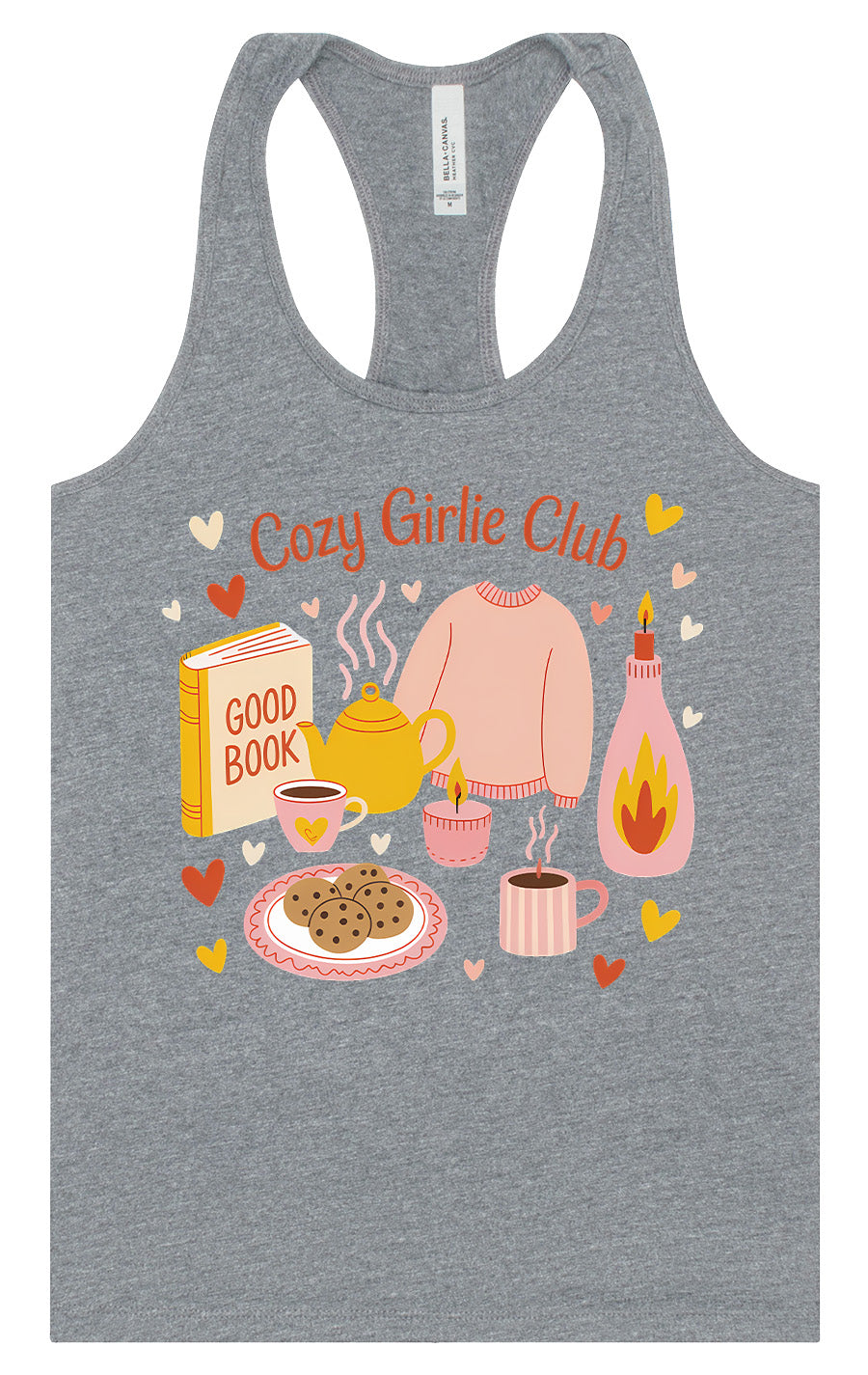 Cozy Girlie Club Women's Racerback Tank