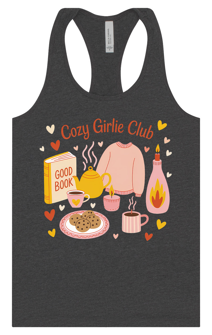 Cozy Girlie Club Women's Racerback Tank
