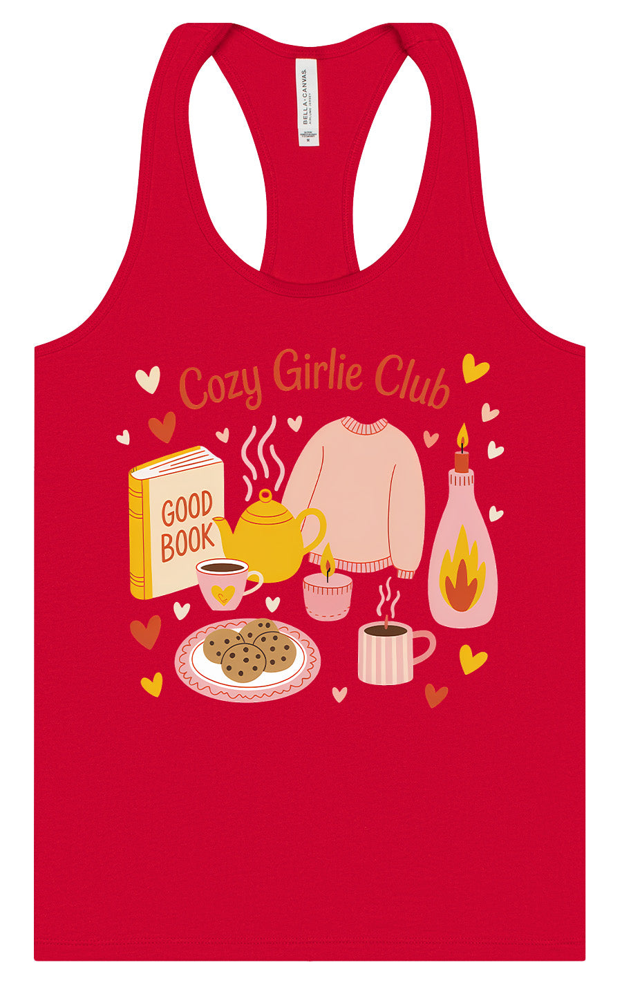 Cozy Girlie Club Women's Racerback Tank