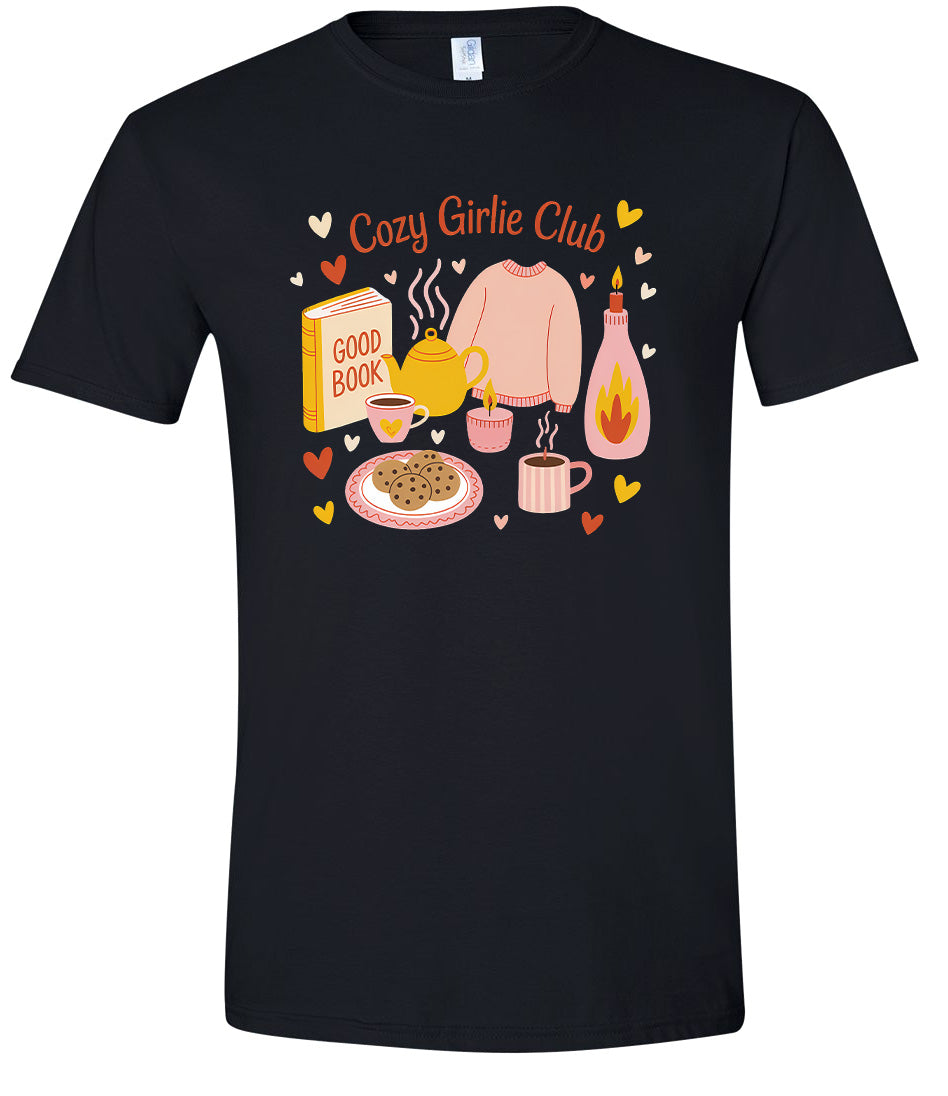 Cozy Girlie Club Adult Gildan Soft Shirt