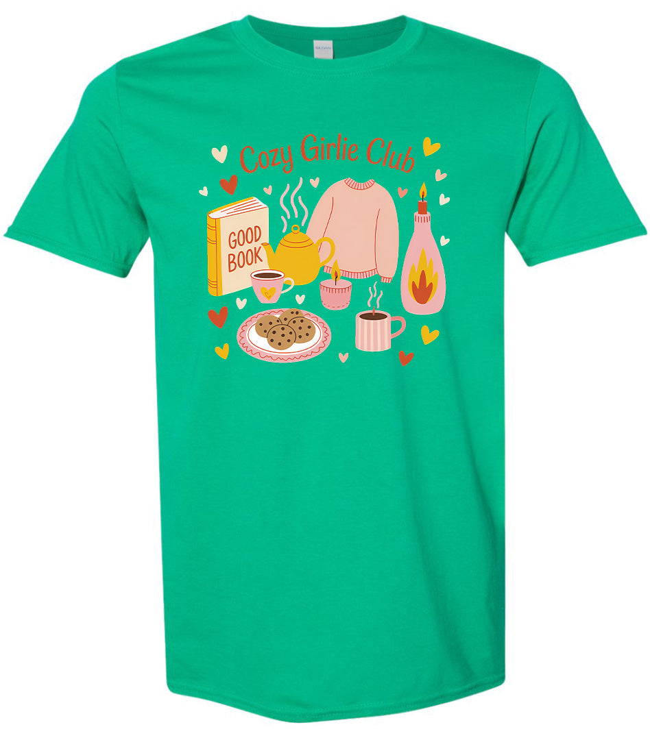 Cozy Girlie Club Adult Gildan Soft Shirt