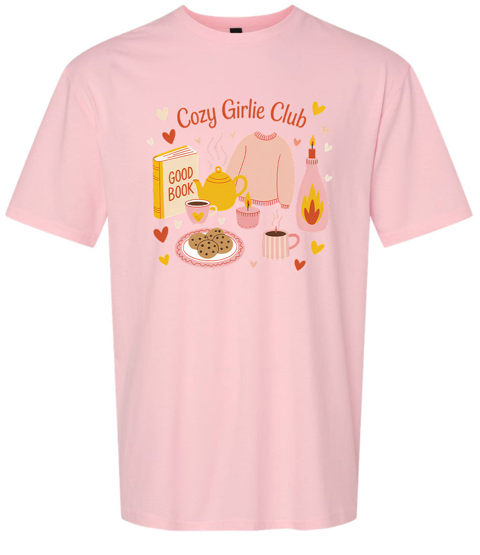 Cozy Girlie Club Adult Gildan Soft Shirt