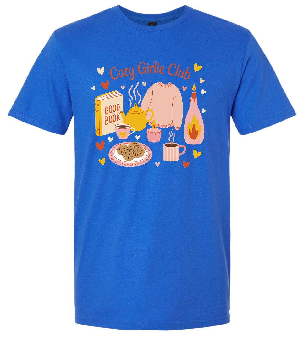 Cozy Girlie Club Adult Gildan Soft Shirt