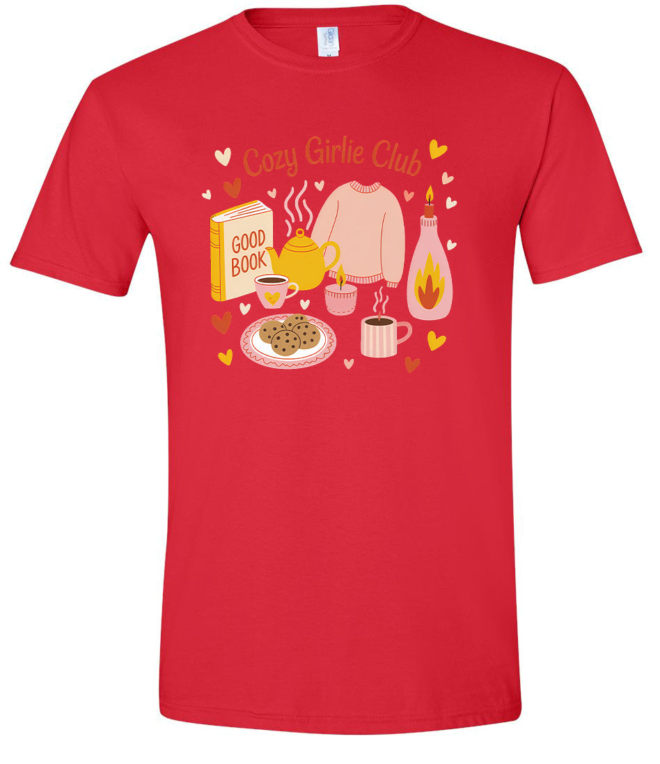 Cozy Girlie Club Adult Gildan Soft Shirt