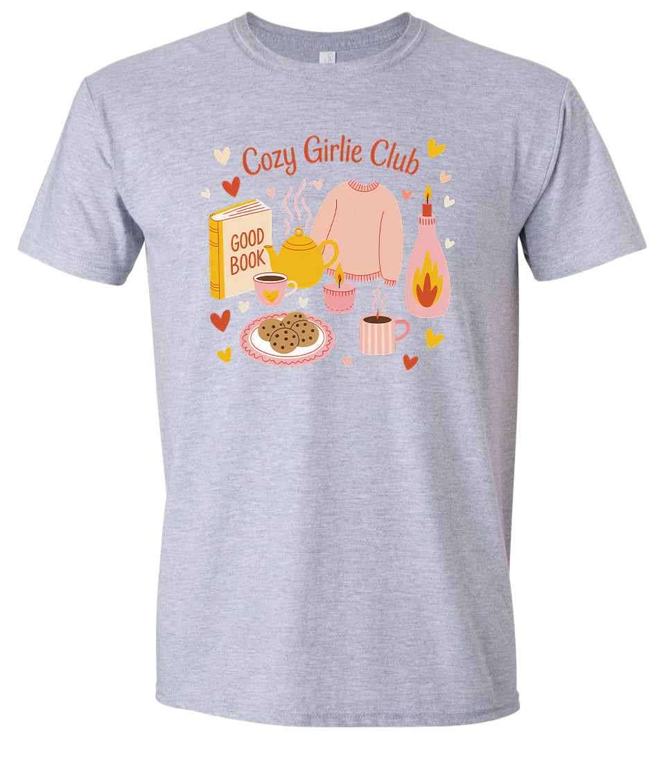 Cozy Girlie Club Adult Gildan Soft Shirt