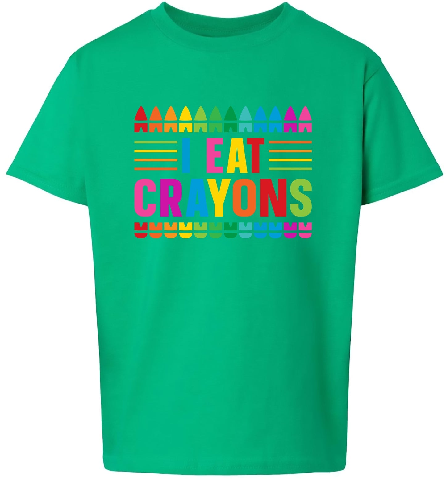 I Eat Crayons Children's Gildan Soft Shirt