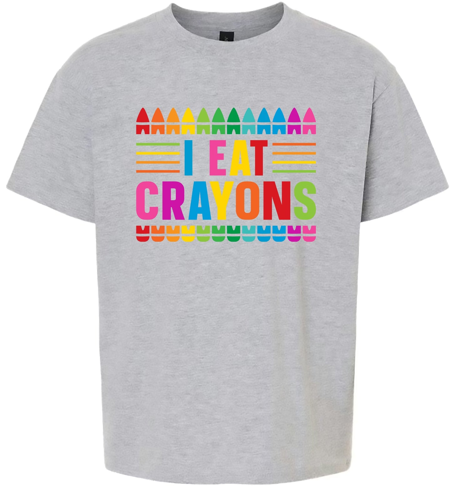 I Eat Crayons Children's Gildan Soft Shirt