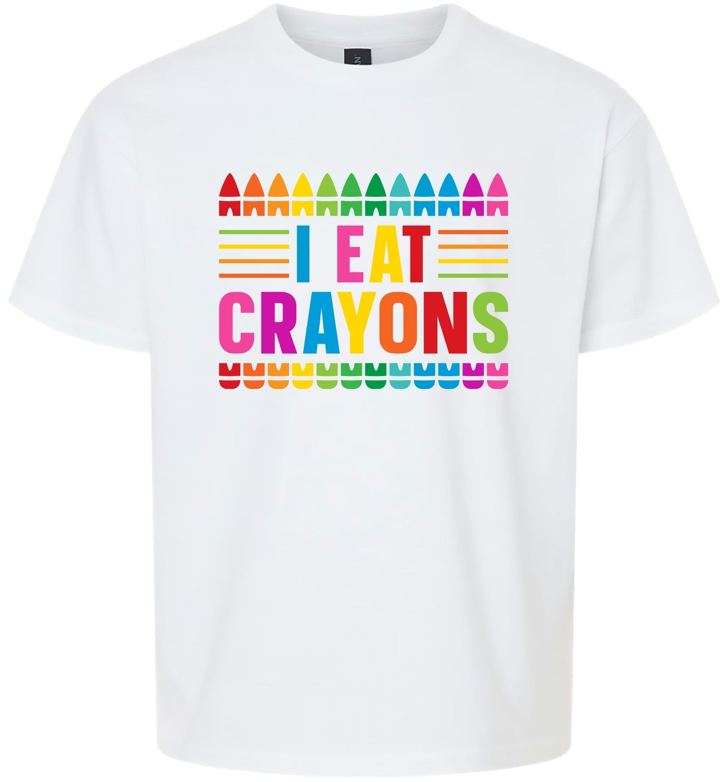 I Eat Crayons Children's Gildan Soft Shirt