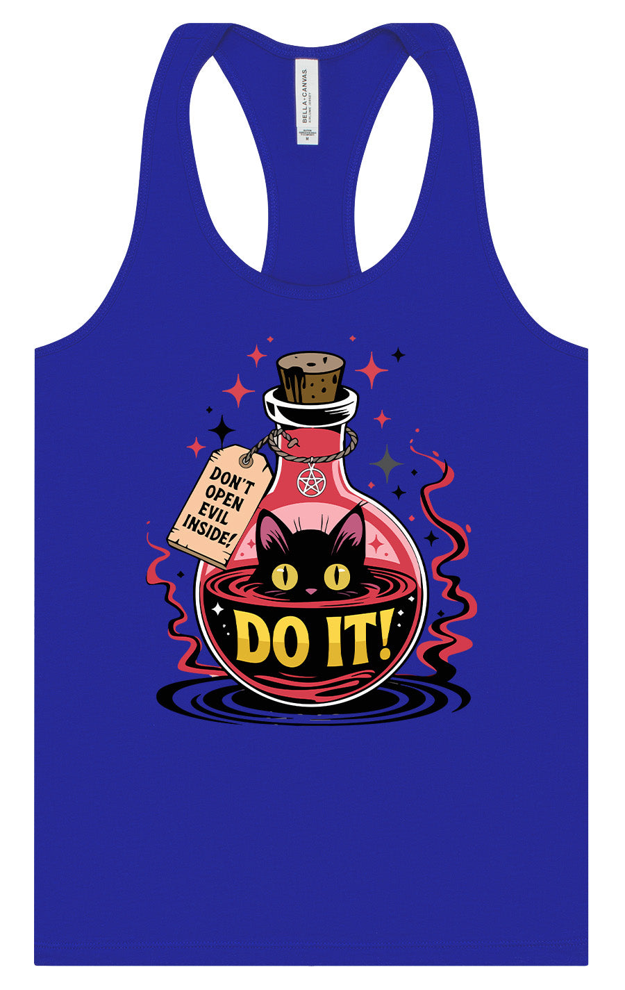 Black Cat Says Do It Women's Racerback Tank