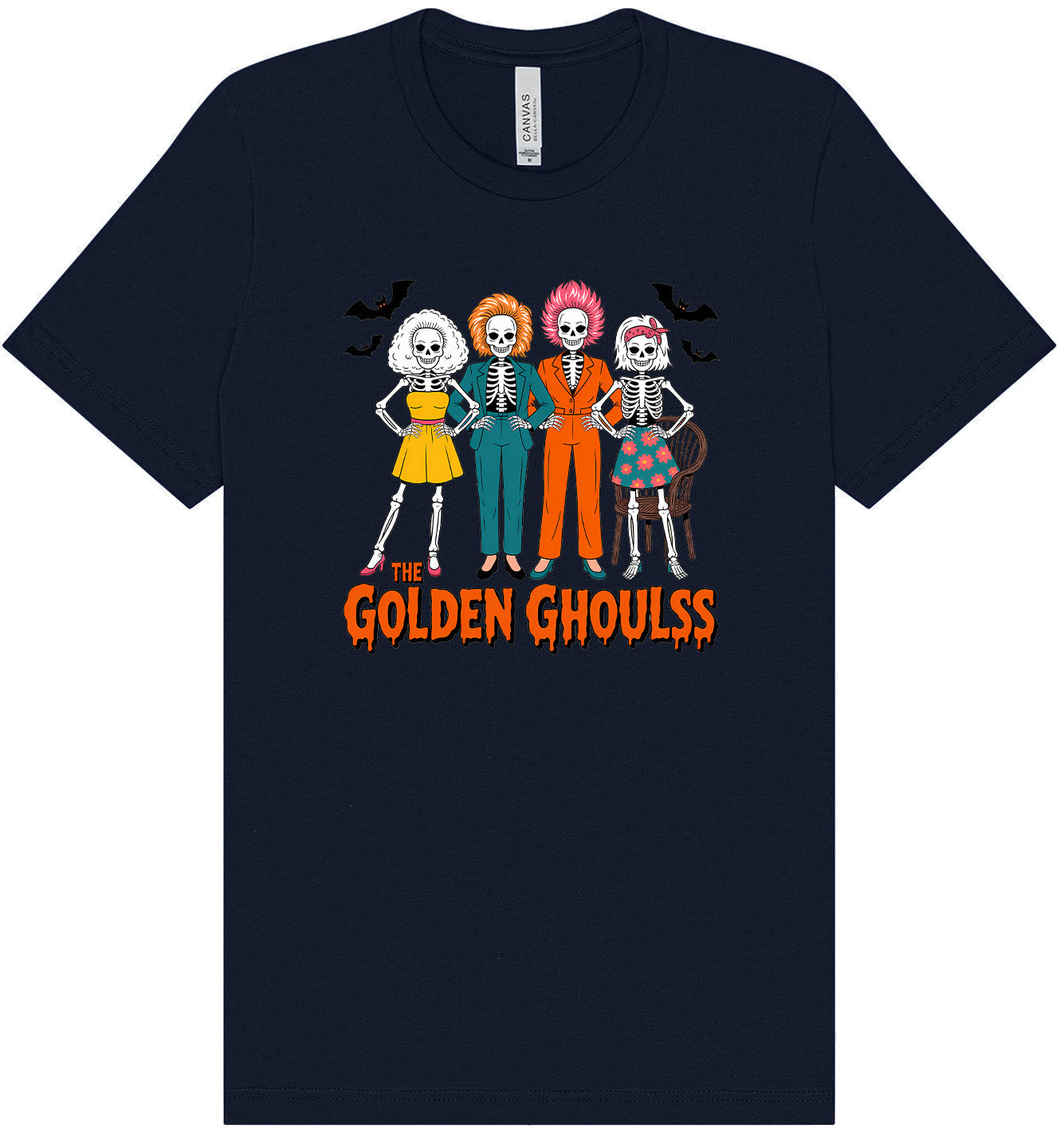 Golden Ghouls Adult Bella Canvas Shirt