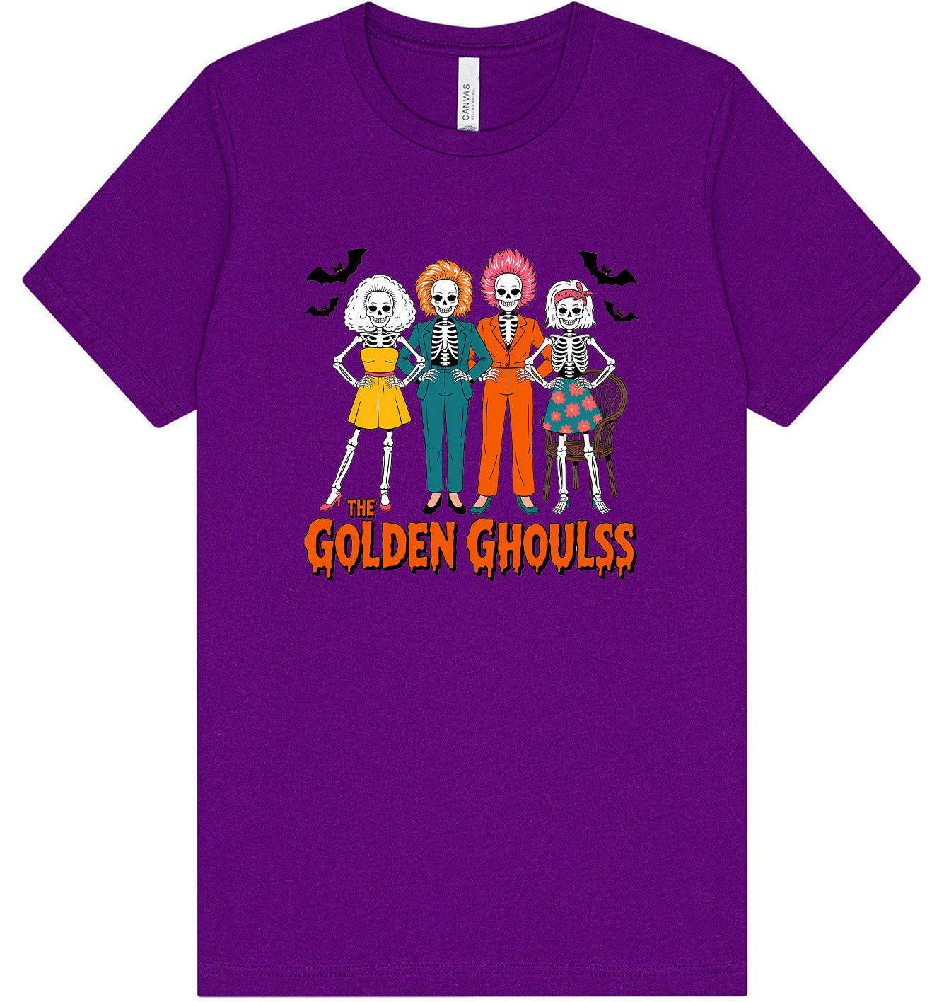 Golden Ghouls Adult Bella Canvas Shirt