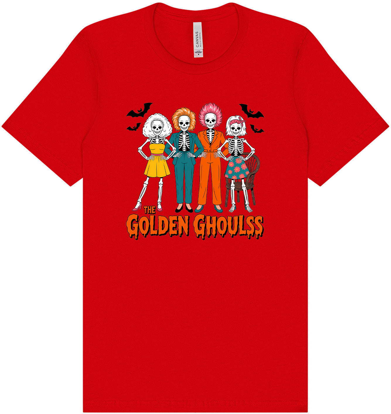 Golden Ghouls Adult Bella Canvas Shirt