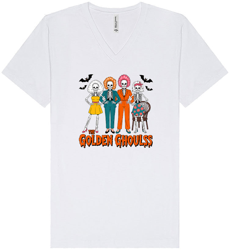 Golden Ghouls Unisex V-Neck Shirt