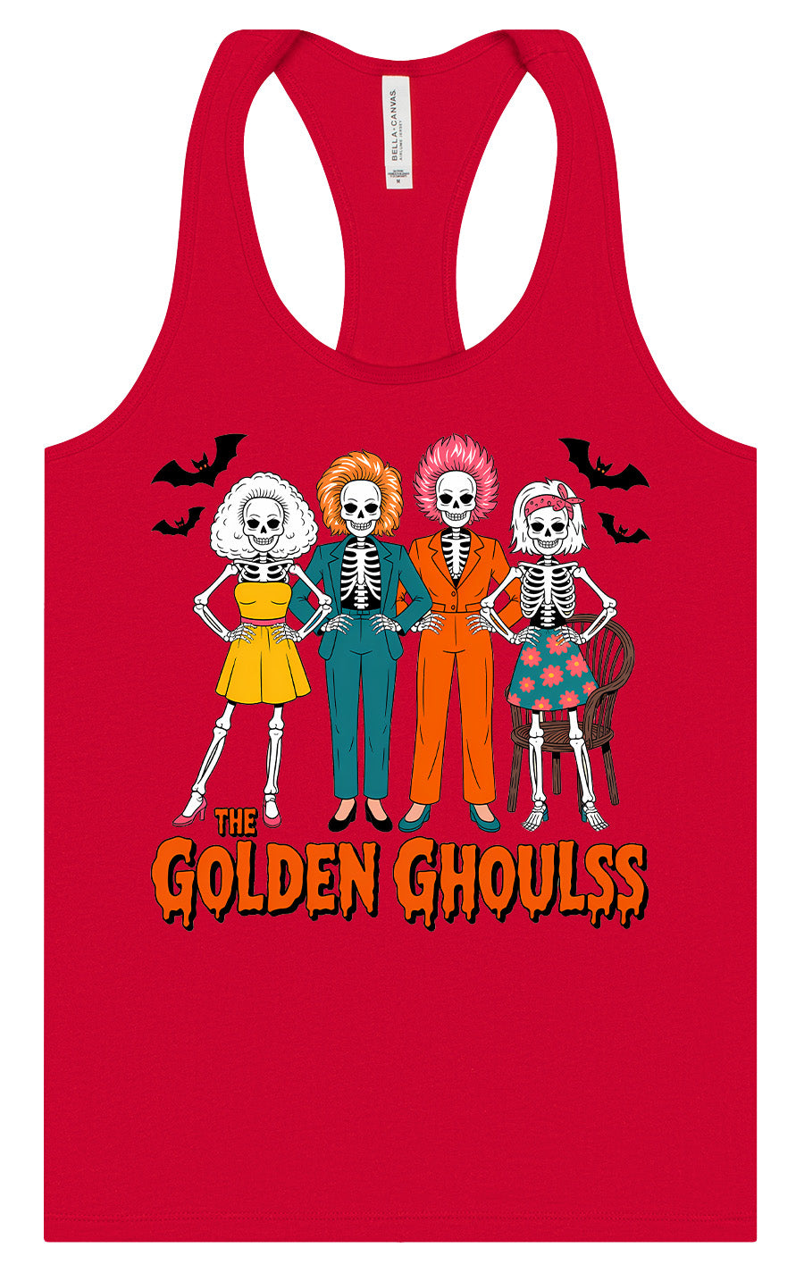 Golden Ghouls Women's Racerback Tank