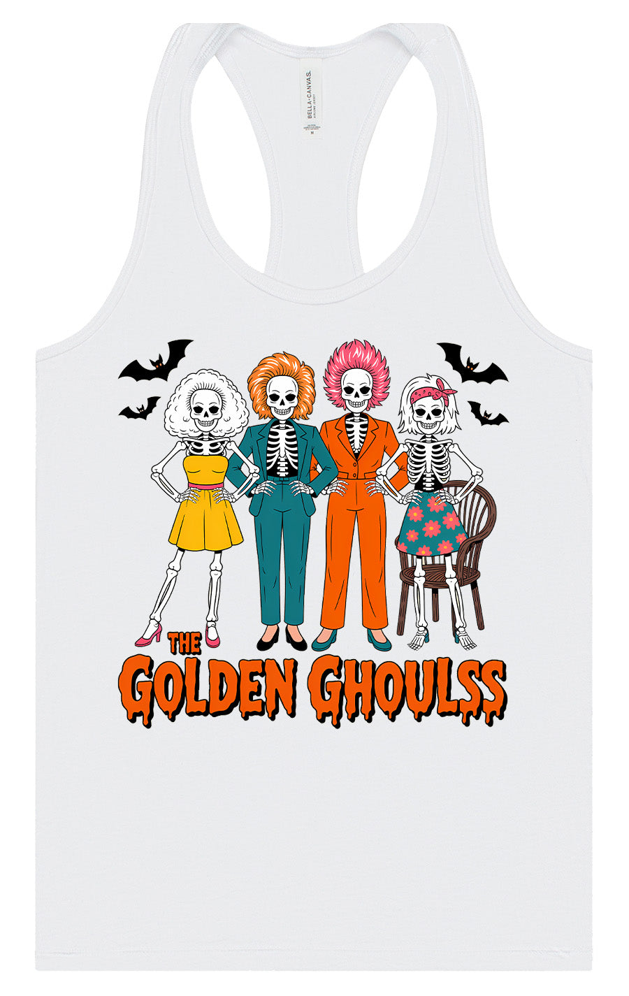 Golden Ghouls Women's Racerback Tank