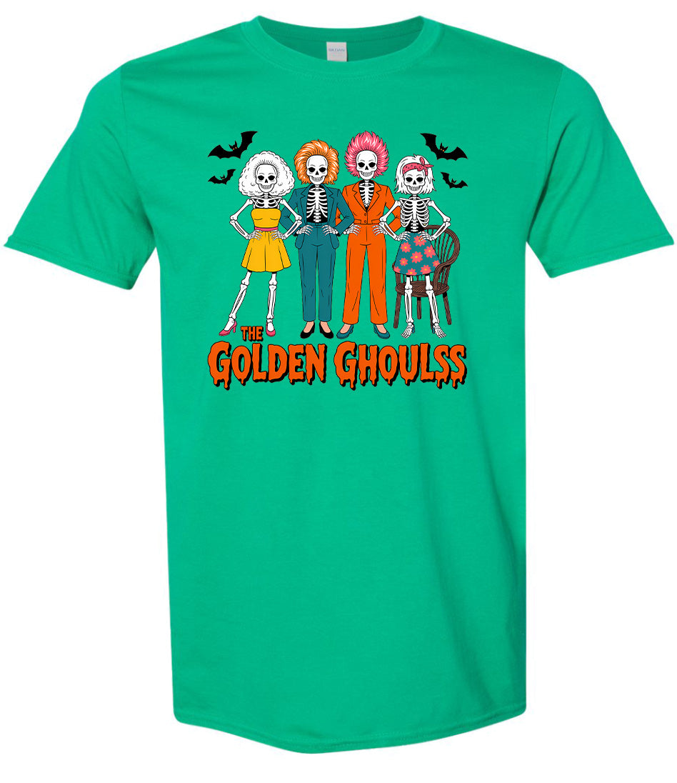 Golden Ghouls Adult Gildan Soft Shirt